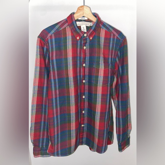 H&M Regular Fit Plaid Button Down Shirt - Picture 8 of 16